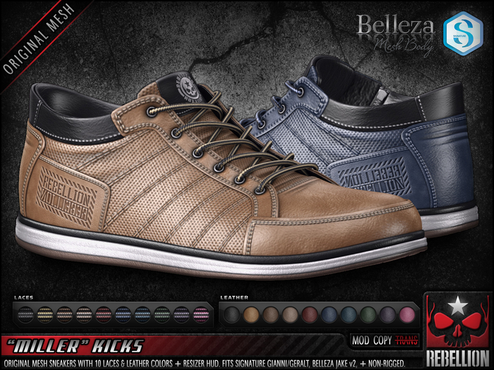 = REBELLION = "MILLER" KICKS - DEMO