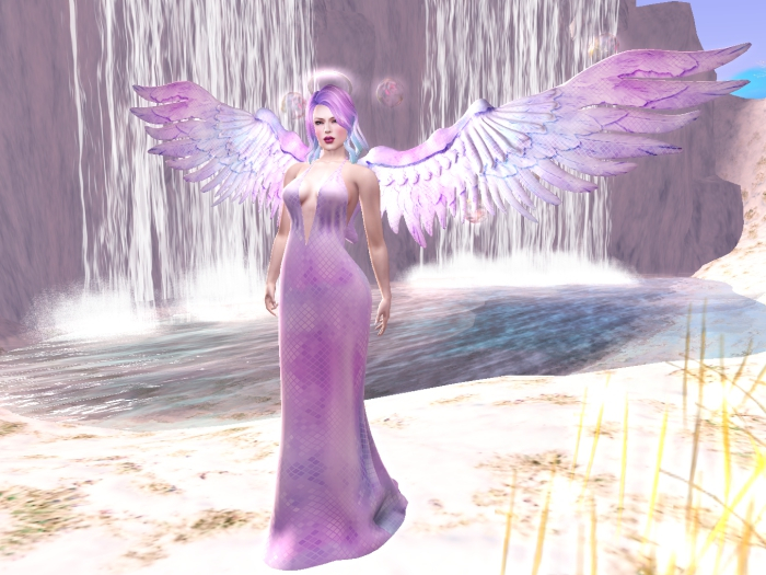 TFF Iridescent Angel in Violet