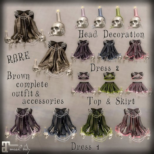 * Claire * Brown Complete outfit RARE