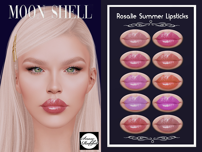 Moon Shell - Rosalie Summer BOM lipsticks Snow Rabbit