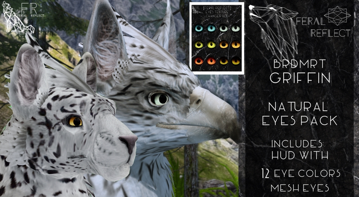 [Feral Reflect] BRDMRT Griffin Natural Eyes pack