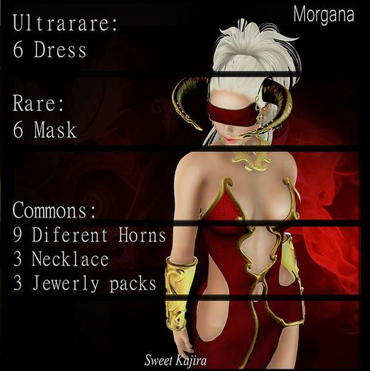 *Sweet Kajira* Morgana Horns gold/3  resize (BOX)