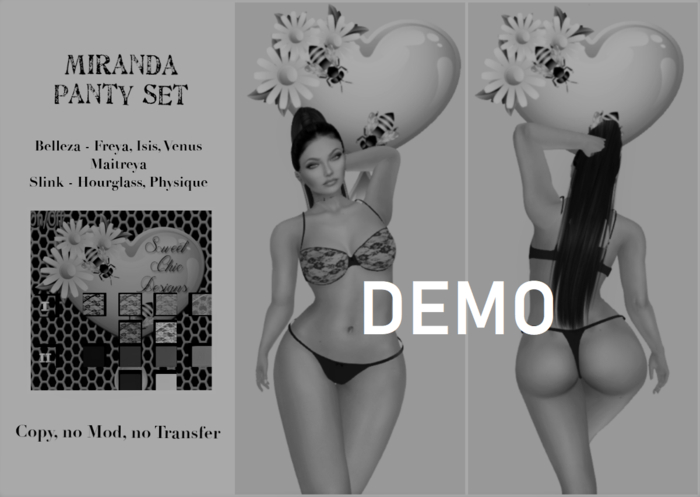 DEMO Miranda Panty Set