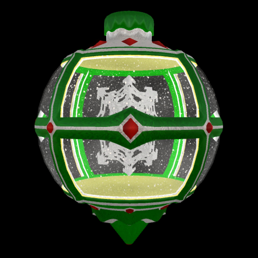 :::: WDE :::: Snow Globe Ornament