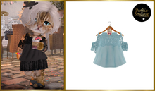 *DB* DINKIES BRITTANY TOP* blue