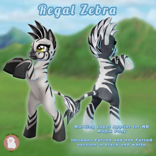 [WP] Regal Zebra for Magik Pony