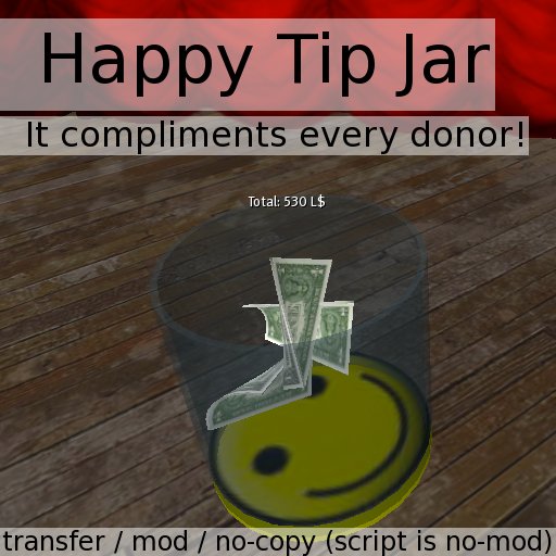PL Happy Tip Jar