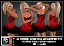 AD Midnight Conspiracy Cocktaildress Red