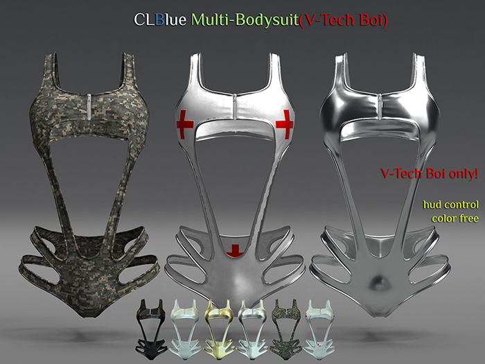 [demo]CLBlue-Multi Bodysuit(VTech Boi)