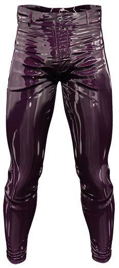 RIOT / Exo Latex Pants - Plum | Jake/ Gianni / Legacy