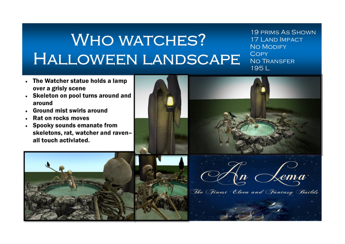 Who watches? Halloween Landscape