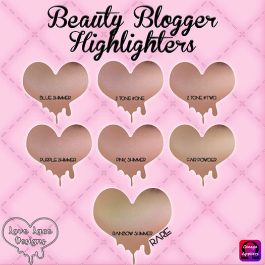 ::LL:: Beauty Blogger Highlighter Gacha // Omega {Retired}