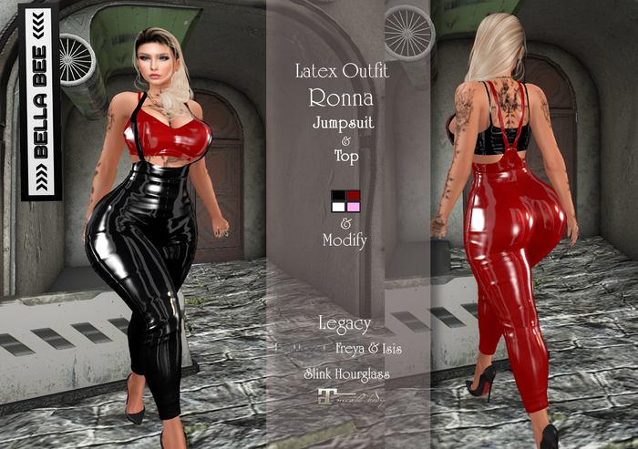 BellaBee Latex  Outfit Ronna