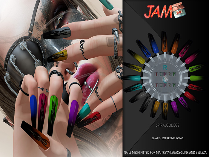 JAM-Nails SpiralGoddes Extreeme