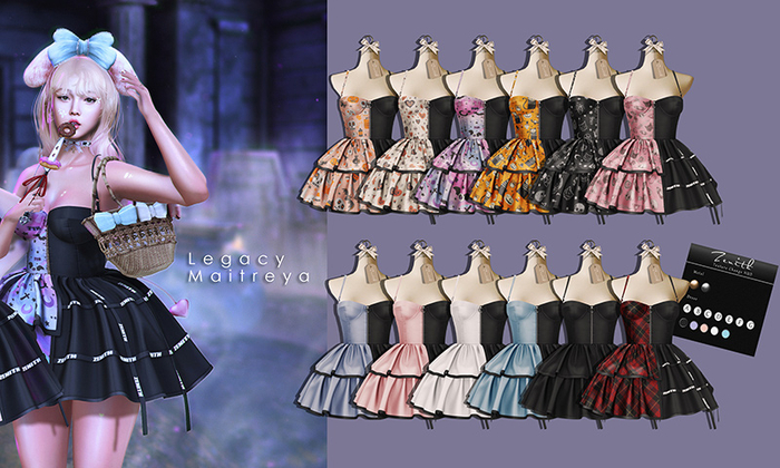 =Zenith=MeloRomi Dress( ALL) Maitreya/Legacy