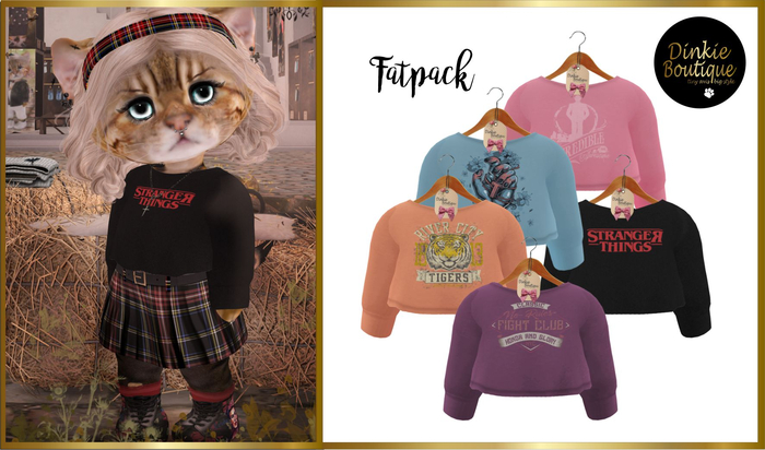*DB* DINKIES NANCY SWEATER* fatpack