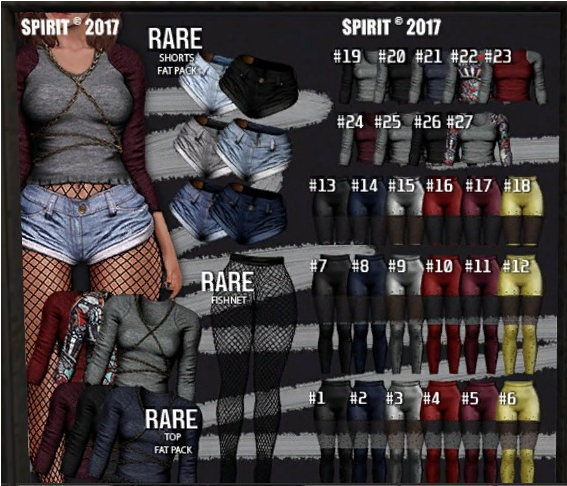 SPIRIT - Akima short leggings [MAITREYA] black #13