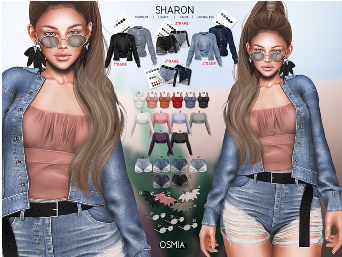 OSMIA - Sharon.Glasses - Light Gold