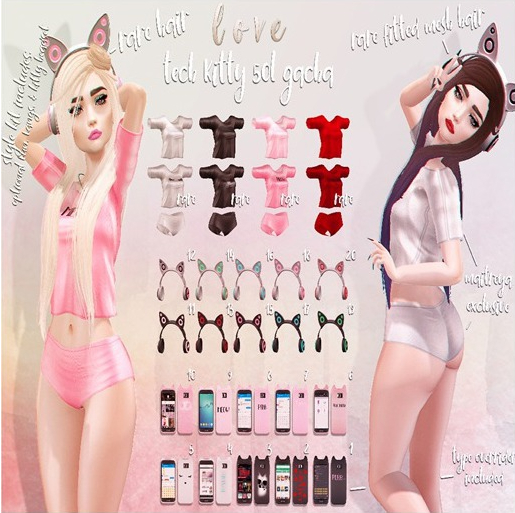 Love [Tech Kitty] Headphones #13