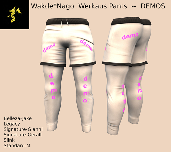 WN  Werkaus Pants  -  DEMOS