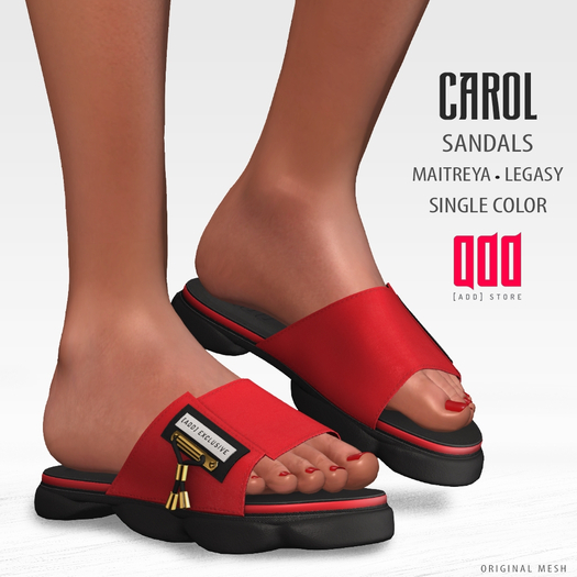 20616 [ADD] Carol Sandals - Red