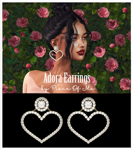 [POM] Adora Earrings - Gold (add to unpack)