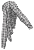 RIOT / Angela Flannel - White