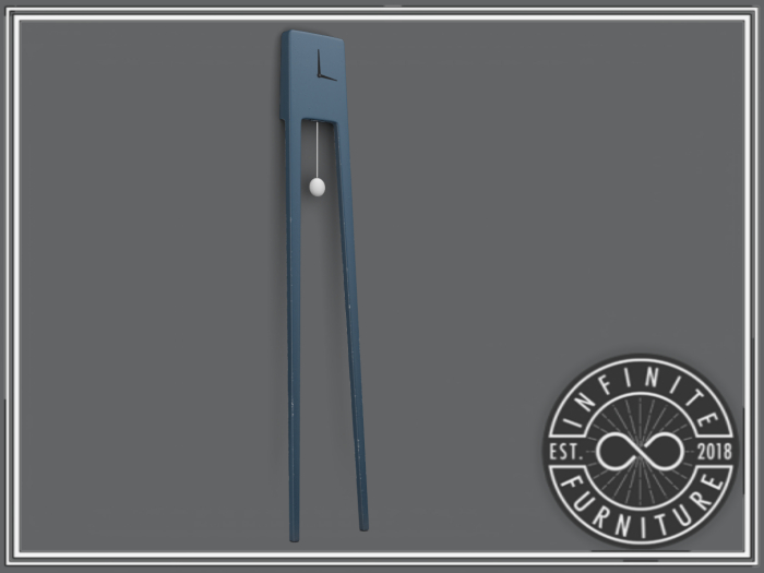 Infinite - Ivory Clock (Navy)