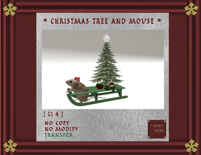 Christmas Tree and Mouse V. 2T