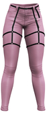 RIOT / Roux Harnessed Pants - Rose | Maitreya / Belleza / Slink / Legacy