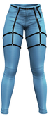 RIOT / Roux Harnessed Pants - Glacier | Maitreya / Belleza / Slink / Legacy
