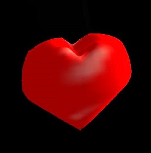 ***Qs 1 Prim Red Heart Full Permission BOX