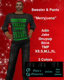 *MMfM* Sweater & Pants "Merryjuana"