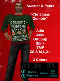 *MMfM* Sweater & Pants "Xmas Zombies"