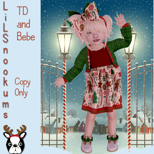 {LiL*SnOokums} Gingerbread Peppermint