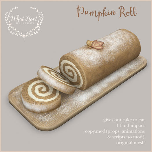 {wn} Pumpkin Roll (boxed)
