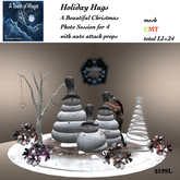 Holiday Hugs a group photo session for 4-Box