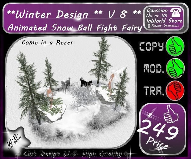 **Winter Design ** V 8 **