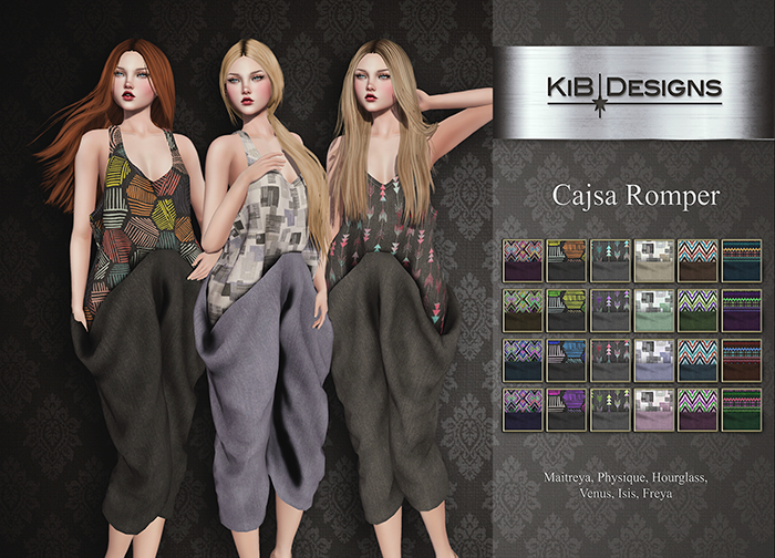 KiB Designs - Cajsa Romper DEMO