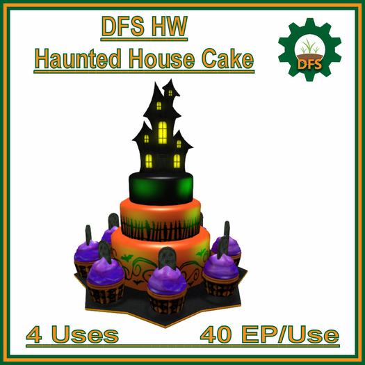 DFS HW Haunted House Cake (Texture)