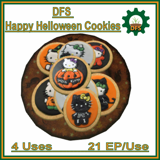 DFS Happy Helloween Cookies (Texture)