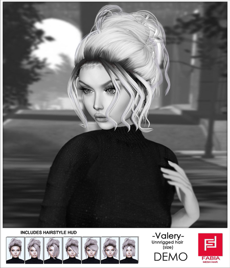 -FABIA- Mesh Hair   < Valery> DEMO