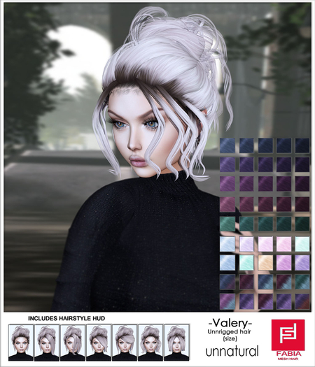-FABIA- Mesh Hair   < Valery> Unnatural