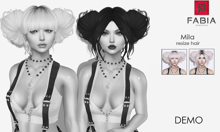 -FABIA- Mesh Hair   < Mila> DEMO