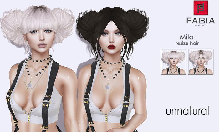 -FABIA- Mesh Hair   < Mila> Unnatural