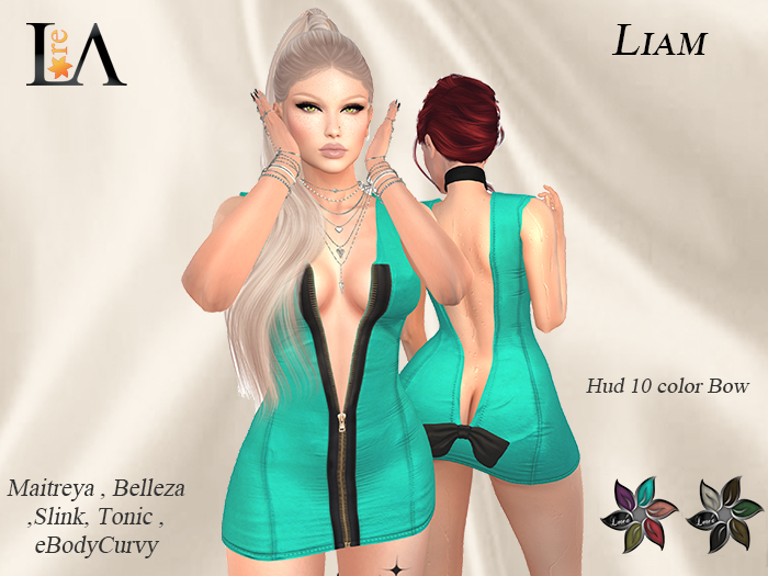 LA-Dress Liam Turquoise Unpack*