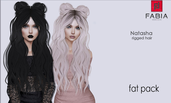 -FABIA- Mesh Hair   < Natasha> FatPack