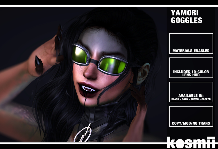 kosmii :: Yamori Goggles [gold] [boxed]