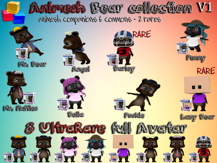 ~PD~ Animesh Raccoon collection V1 - Scout (BOX) RARE