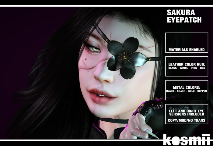 kosmii :: Sakura Patch [silver] [boxed]